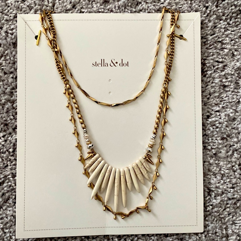 Stella & Dot Zuni Layering necklace